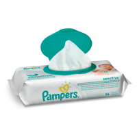 PAMPERS влажные салфетки Sensitive 56 шт