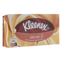 KLEENEX салфетки Ultra Soft в коробке 56 шт