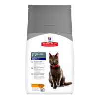 HILLS Science Plan сухой корм Sterilised Cat 7+ для стерилизованных кошек старше 7 лет 300 г