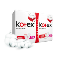 KOTEX прокладки Ultra Soft Супер супермягкие 16 шт