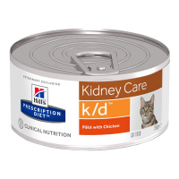HILLS Prescription Diet влажный корм для взрослых кошек k/d Kidney Care 156 г