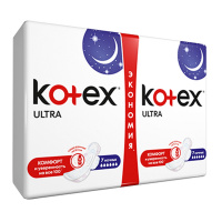 KOTEX прокладки Ultra ночные 14 шт