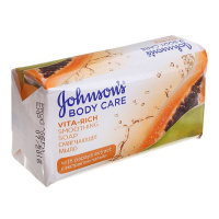 JOHNSONS Body Care туалетное мыло Vita-Rich с экстрактом папайи 125 г