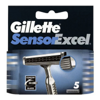 GILLETTE сменные кассеты для бритья Sensor Excel 5 шт