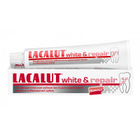 LACALUT зубная паста White&Repair для бережного отбеливания и репарации эмали зубов 75 мл