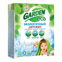 GARDEN Eco детский стиральный порошок Kids с ионами серебра ромашка 400 г