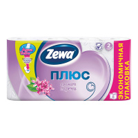 ZEWA туалетная бумага Плюс Сирень 2 слоя 8 шт