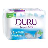 DURU мыло Pure&Natural Свежесть 4x85 г