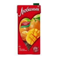 ЛЮБИМЫЙ напиток сокосодержащий Апельсиновое Манго 1,93 л