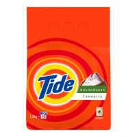 TIDE стиральный порошок Альпийская свежесть автомат 1,5 кг