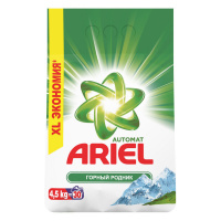 ARIEL стиральный порошок Горный родник автомат 4,5 кг