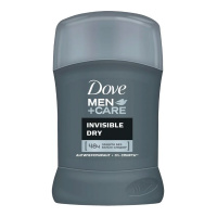 DOVE Men дезодорант-антиперсперант твердый Invisible Dry Экстразащита без белых следов для мужчин 50 мл