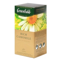 GREENFIELD чай травяной в пакетиках Rich Camomile 25 шт