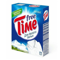 FREE TIME стиральный порошок Для белого белья автомат 350 г