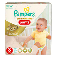 PAMPERS подгузники-трусики Premium Care 3 (6 - 11 кг) 56 шт