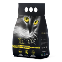 КОТЯРА наполнитель для кошачьего туалета комкующийся 5 кг