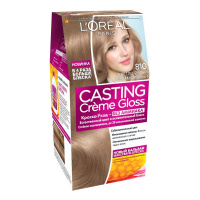 LOREAL cтойкая краска для волос Casting Creme Gloss 810 Светло-русый перламутровый