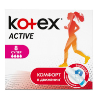 KOTEX тампоны Active Супер 8 шт