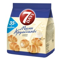 7 DAYS мини круассаны ваниль 300 г