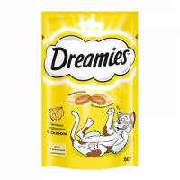 DREAMIES лакомство для кошек с Сыром 140 г