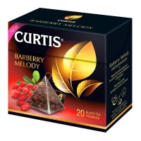CURTIS чай Barberry Melody черный ароматизированный в пирамидках 20 шт