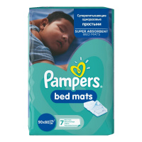 PAMPERS пеленки впитывающие Bed Mats 80x90 7 шт