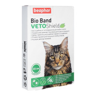 BEAPHAR биоошейник Veto Shield Bio Band от эктопаразитов для кошек и котят 35 см 1 шт