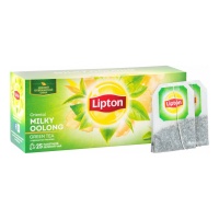 LIPTON чай зеленый в пакетиках Milky Oolong 25 шт