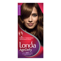 LONDA крем-краска для волос Age Defy золотистый каштан 5/37