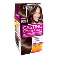 LOREAL cтойкая краска для волос Casting Creme Gloss 415 Морозный каштан