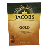 JACOBS кофе растворимый Gold 140 г