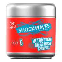 SHOCKWAVES крем-гель для волос Ultra Strong Mess Maker 150 мл