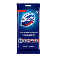 DOMESTOS влажные салфетки для очищения поверхностей Антибактериальные 30 шт