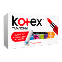 KOTEX тампоны Нормал 24 шт