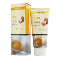 FARMSTAY пенка очищающая Pure Cleansing Egg с яичным экстрактом 180 мл