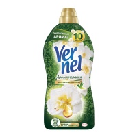 VERNEL кондиционер для белья Ароматерапия белый пион & масло хлопка 1,8 л
