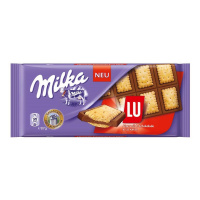 MILKA шоколад молочный Бисквитное Печенье LU 90 г