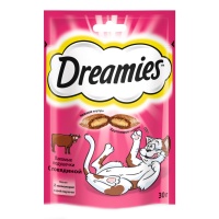 DREAMIES лакомство для кошек с говядиной 30 г