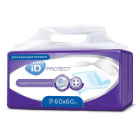 ID простыни впитывающие Disposable Underpads 60x60 30 шт