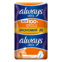 ALWAYS прокладки Ultra Normal Plus 20 шт