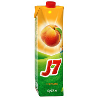 J7 нектар персик 0,97 л