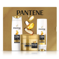 PANTENE подарочный набор Густые и Крепкие Бальзам-ополаскиватель 250 мл + Маска для волос 300 мл