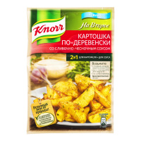 KNORR приправа на второе Картошка по Деревенски со Сливочно Чесночным Соусом 28 г
