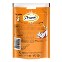 DREAMIES лакомство для кошек с курицей 30 г