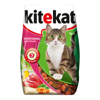 KITEKAT сухой корм для кошек Телятинка аппетитная 1,9 кг