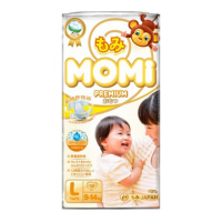 MOMI подгузники Premium L (9-14 кг) 50 шт