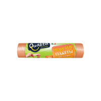 QUALITA Мусорные пакеты стандартные с завязками 35л 15шт + 3шт 40л
