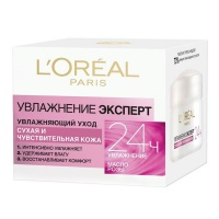 LOREAL крем Увлажнение Эксперт для сухой и чувствительной кожи 50 мл