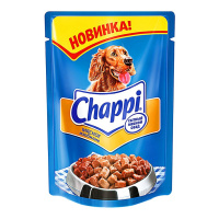 CHAPPI влажный корм для собак мясное изобилие 100 г