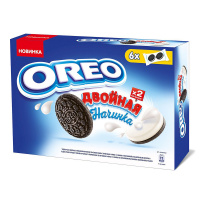 OREO печенье Двойная Начика ванильный вкус 170 г